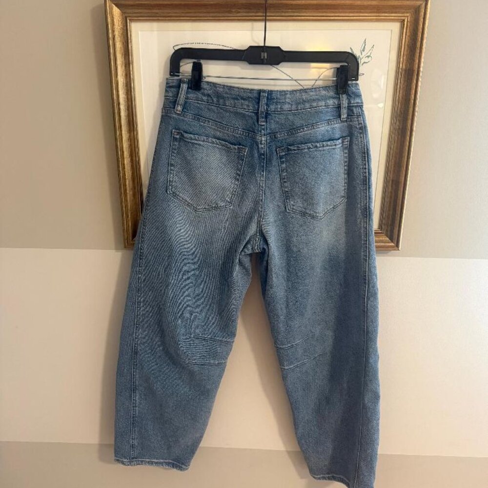 12th Tribe Muse Barrel Jeans size 27 - Picture 2 of 2